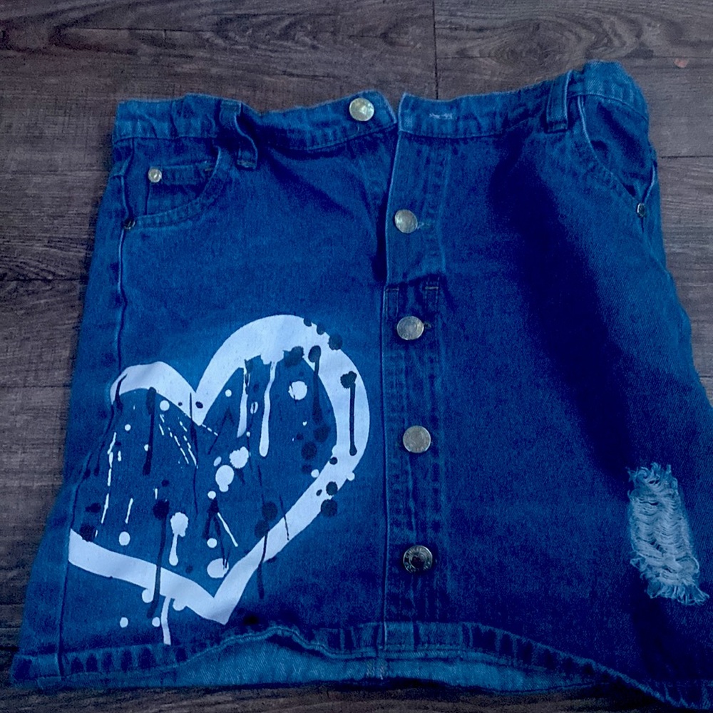 Chilipop Jean skirt